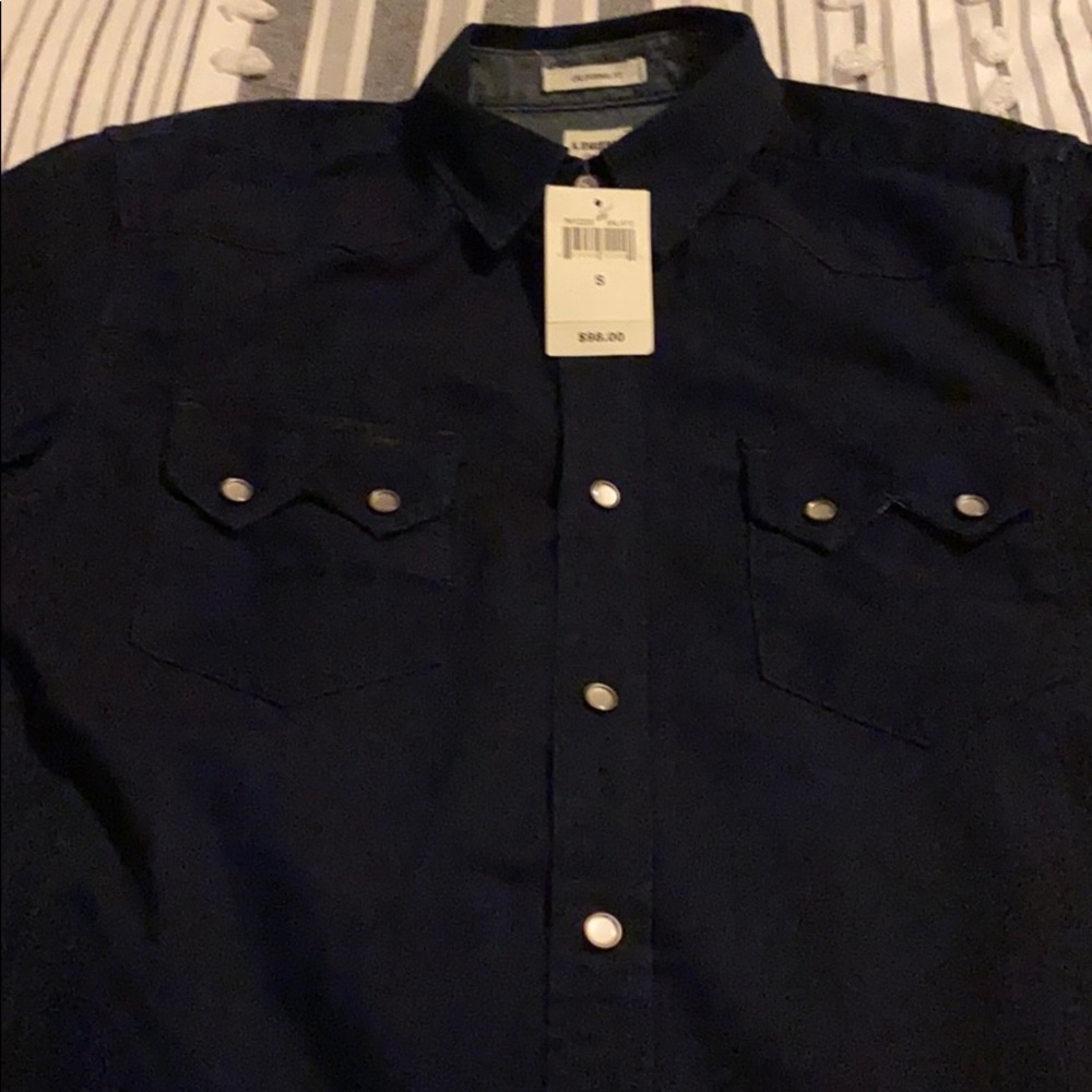 Vintage Lucky Brand Dark Denim Sawtooth Western